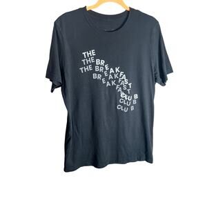 Mondo Tees Breakfast Club Limited Edition Print 1980s Y2K Casual Sz Large